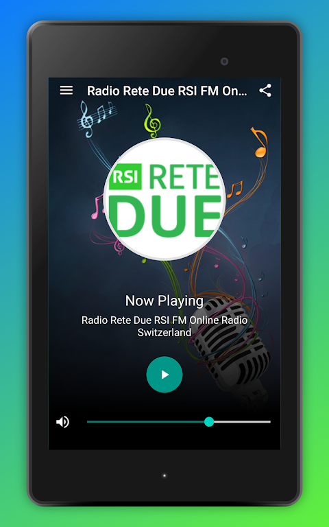 RSI Rete Due Radio App Schweiz