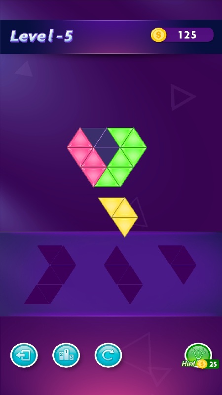 Blocks Triangle Puzzle