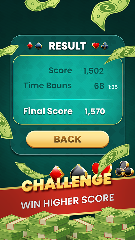 FreeCell Solitaire Cash