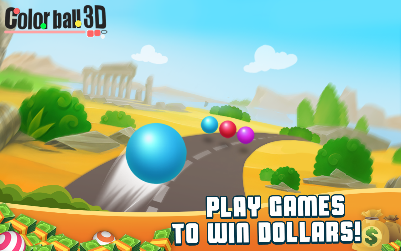 ColorBall3D-Play and win CASH