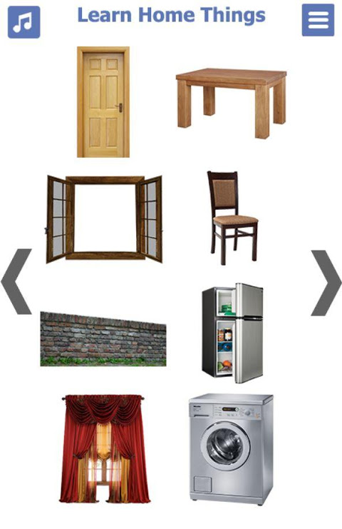 Home Things in English | Household Items List