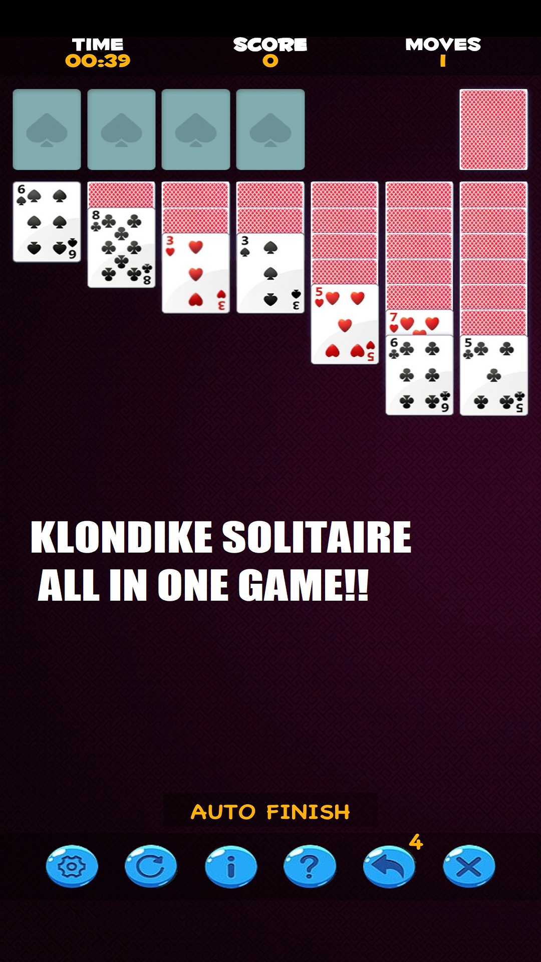 Solitaire Game: Modern Aces screenshot 2