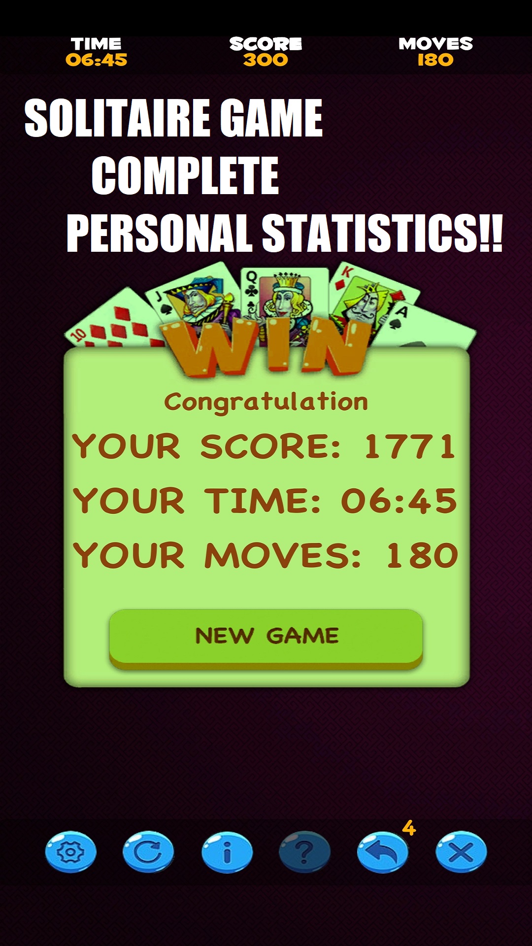 Solitaire Game: Modern Aces screenshot 4