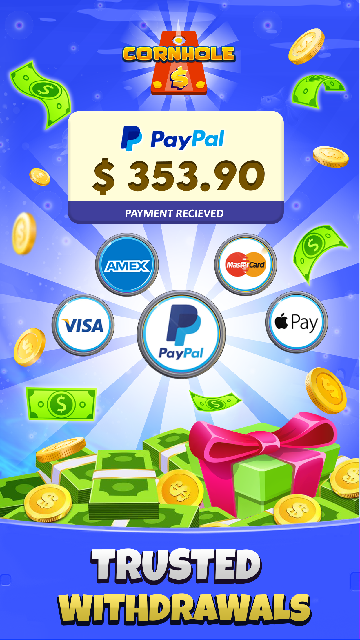 Cornhole Cash: Real Money Game screenshot 4