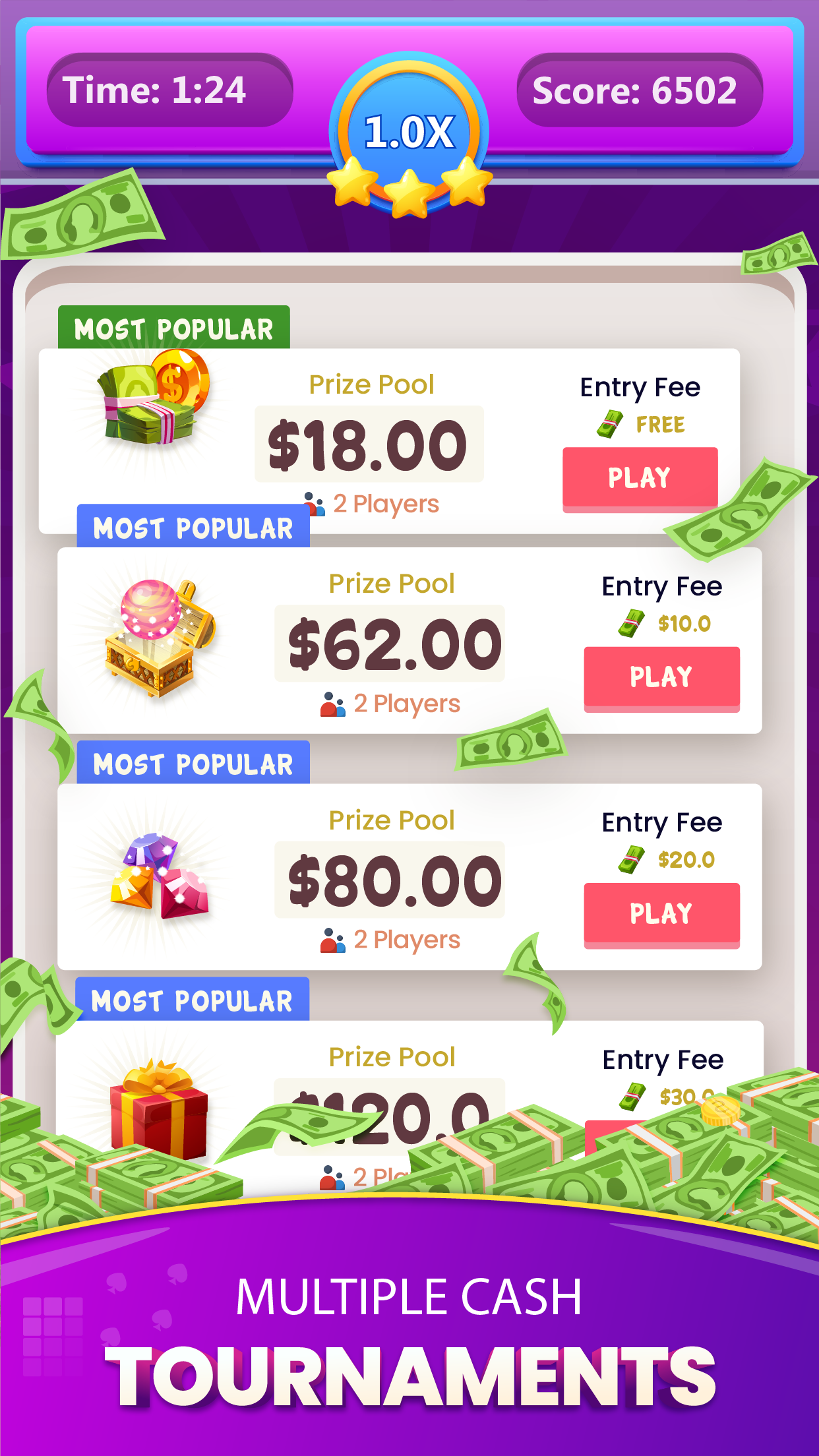 Solitaire Vie: Real Money Game screenshot 4