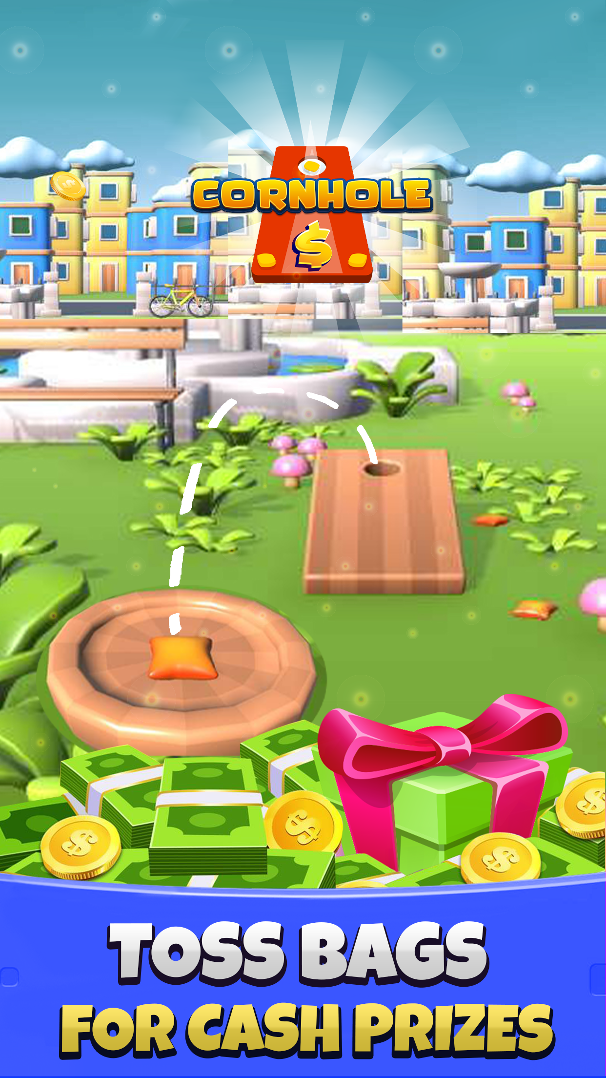 Cornhole Cash: Real Money Game screenshot 1