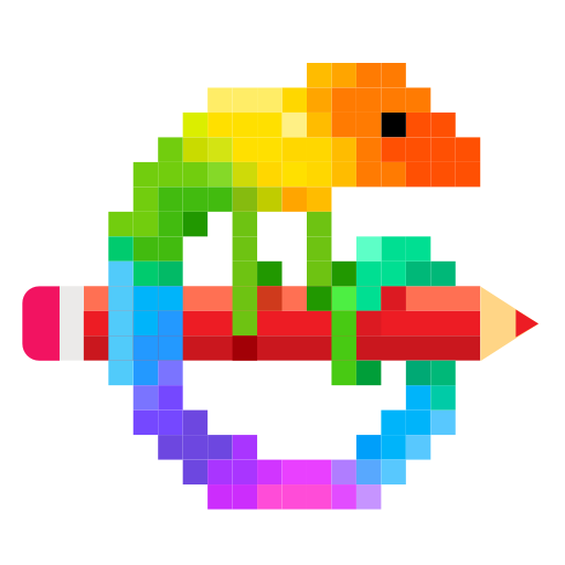 Pixel Art - Colour by Number Book
