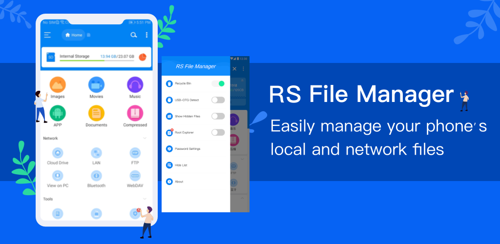 RS File Manager :File Explorer