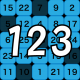 123 Numbers Tap Fast Game - How Old is Your Brain? Icon