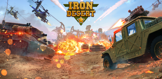 Iron Desert - Fire Storm Cover