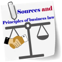 Sources and principles of business law