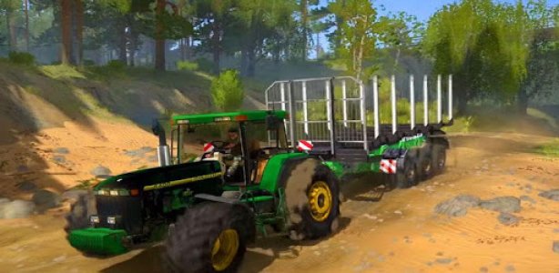 Cargo Tractor Trolley Simulator Farming Game 2020 Cover