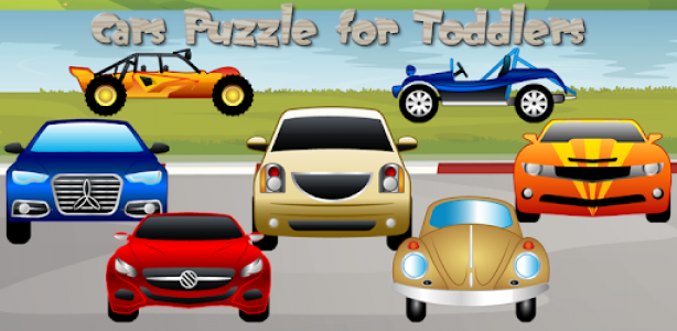 Cars Puzzle for Toddlers Games Cover