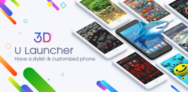 U Launcher 3D: New Launcher 2019, 3d themes Cover