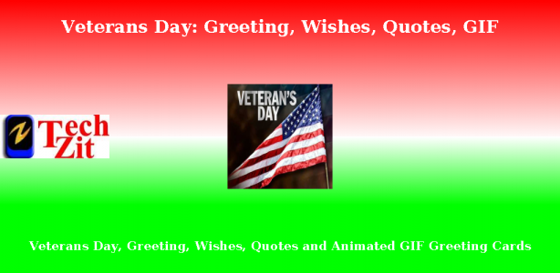 Happy Veterans Day:Greeting,Ph Cover