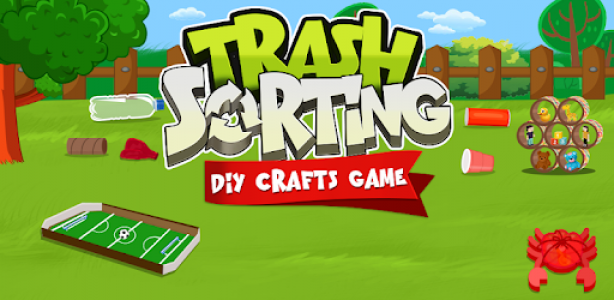 Trash Sorting - DIY Crafts Game Cover