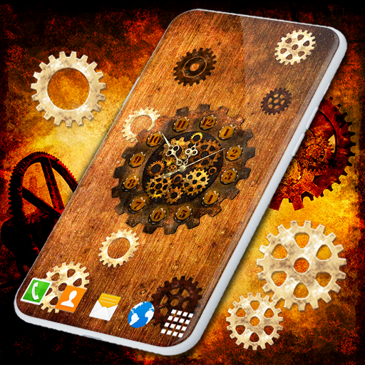 Download Steampunk Gear Watch Themes Live Wallpaper Hd Android Apk Free