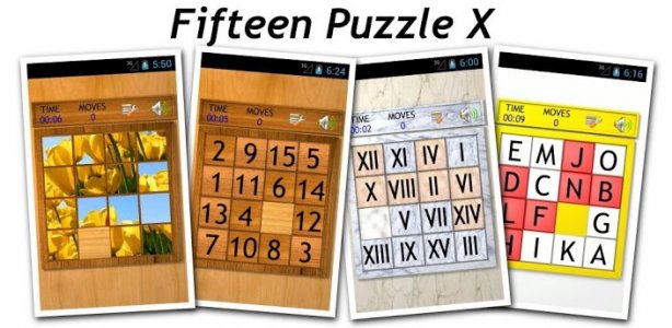 Fifteen Puzzle X Cover