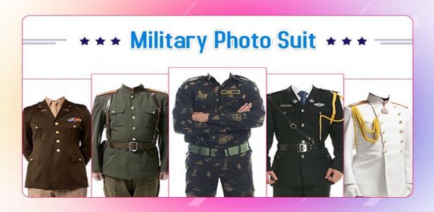 Army Suit Photo Editor Cover
