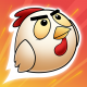 Rocket Rooster Icon