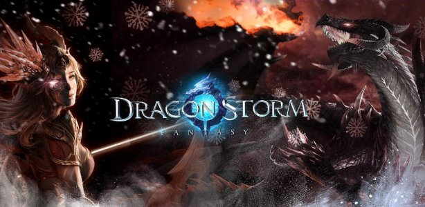 Dragon Storm Fantasy Cover