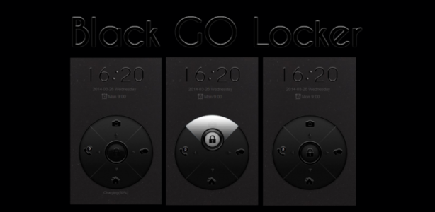 Black GO Locker Cover