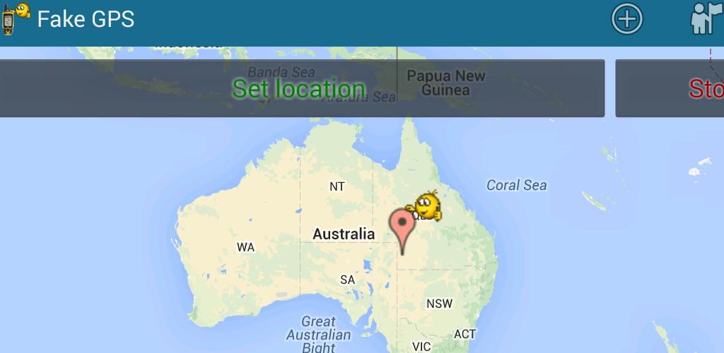 Fake GPS location