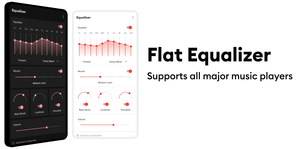 Flat Equalizer - Bass Booster