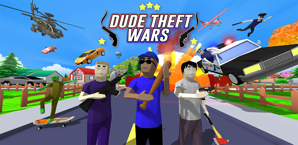 Dude Theft Wars: Offline games