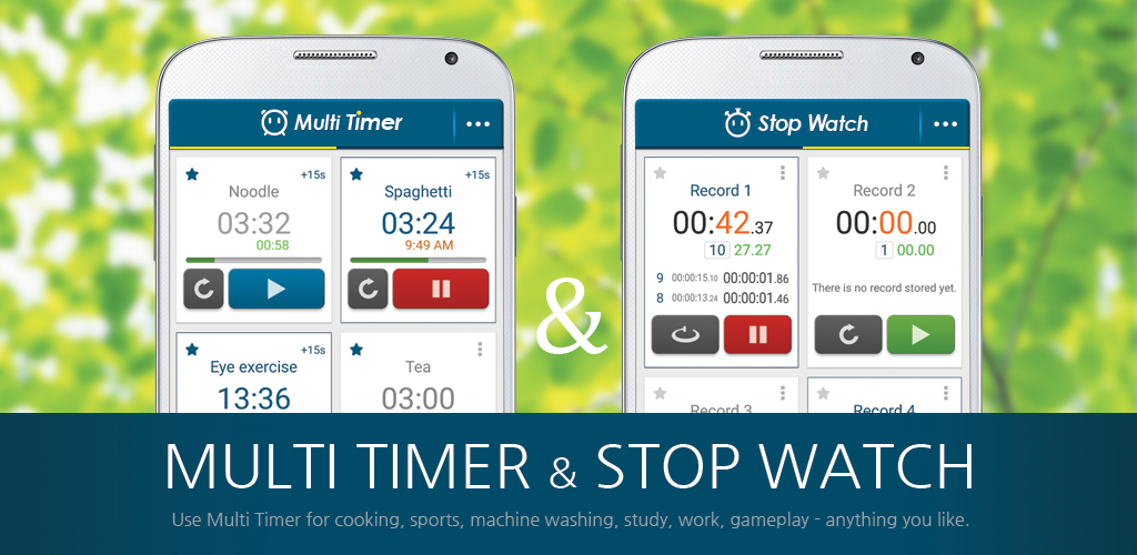 Multi Timer StopWatch